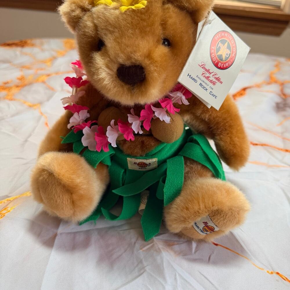 Teddy Bears Limited Edition Hard Rock Cafe Plush